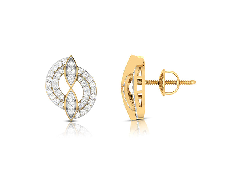 Enigmatic Aura Diamond Earrings